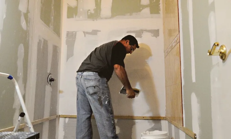 Interior framing and finish work for a basement suite