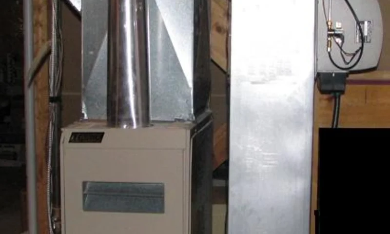Whole-house humidifier installed on a home furnace duct