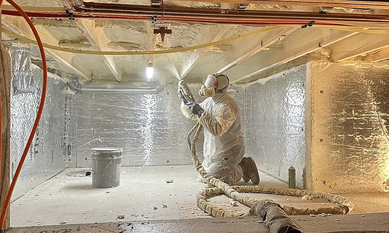 Insulation materials for a residential install